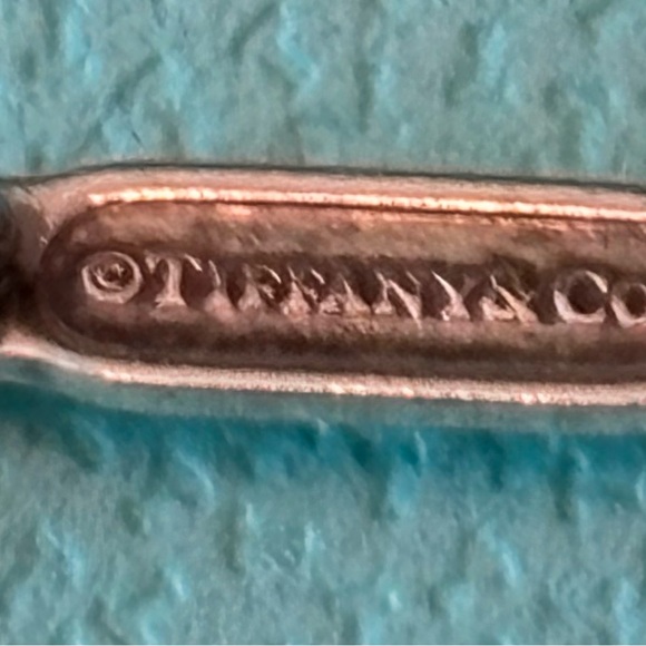 Tiffany Retired Bow Necklace - Silver - 16” - Picture 2 of 3